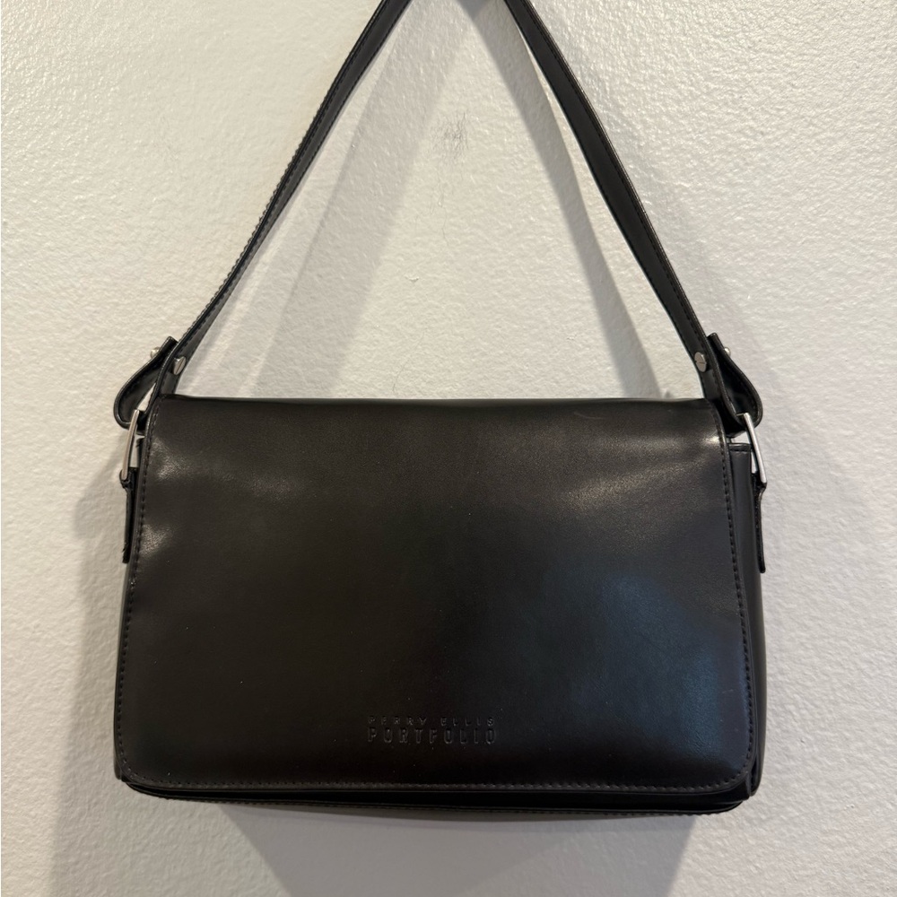 Perry Ellis black vintage Shoulder Bag